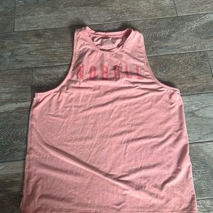 No Bull pink tank top